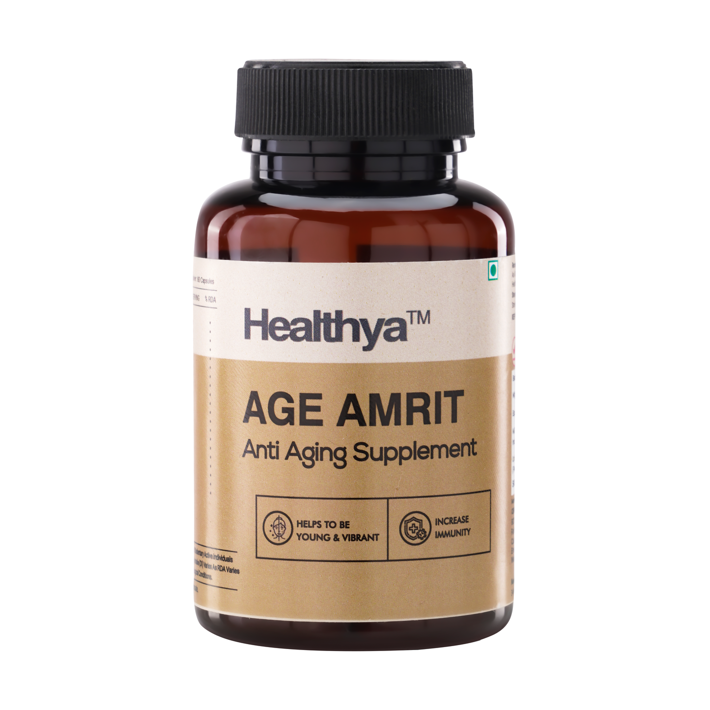 Healthya Age Amrit Better Skin, Look Young Antioxidants 100% Natural - 60 Tablets