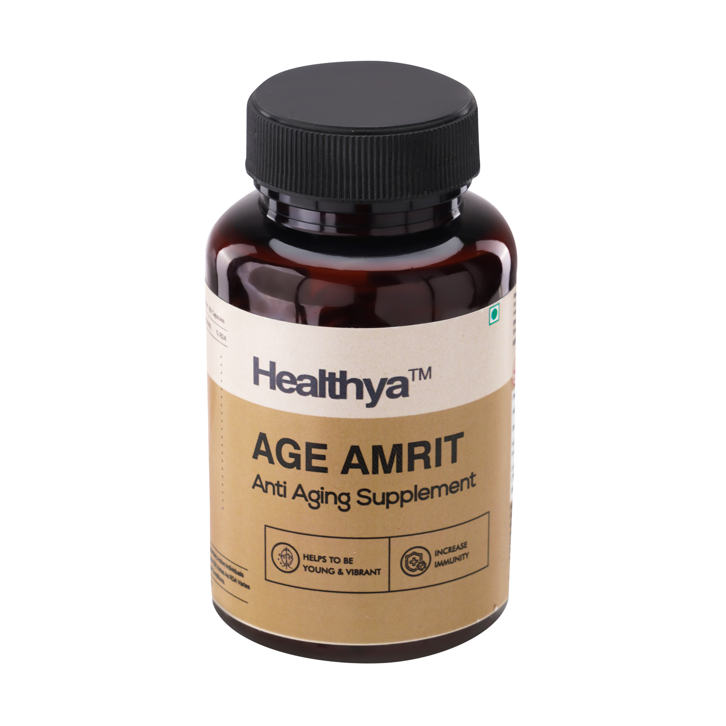 Healthya Age Amrit Better Skin, Look Young Antioxidants 100% Natural - 60 Tablets